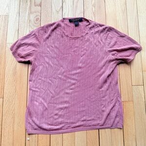 Brooks Brothers Pink Short Sleeve Shirt